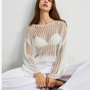 Weekend Cover Up Long Sleeve Top